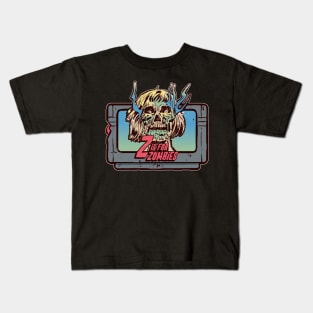 Z is for Zombies - Retro Horror Game Cartridge Kids T-Shirt